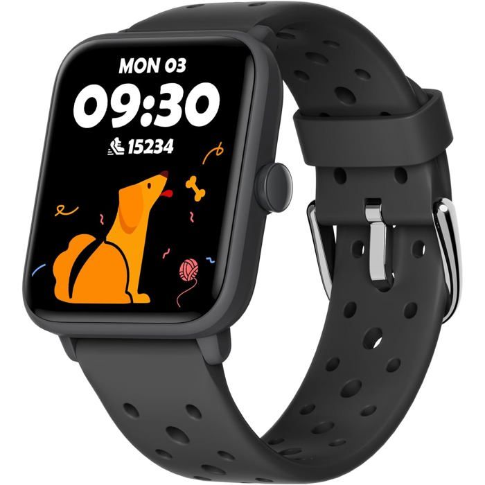 Non Connectée Podomètre Montres Sans App, Montre Rechargeable à Durée De Vie De La Batterie De 20 Jours Enfants Montres Numeriques Ip68 Etanche Avec 3 Reveils Pour Garcons Et Filles Enfants