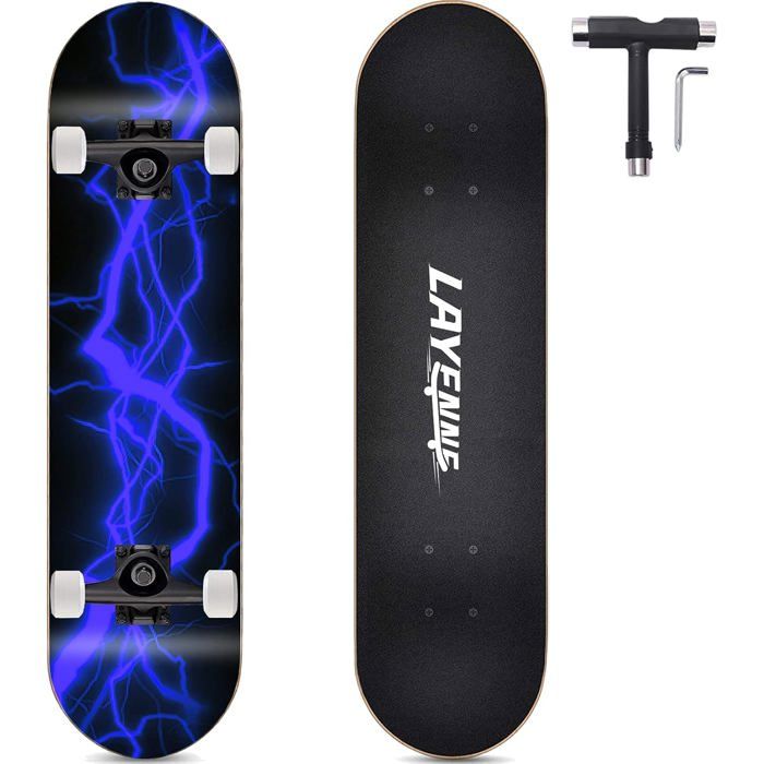 LEEFAI Finger Skateboard Pro Op3ra V3 – 34x96 Mm, Érable Canadien, Trucks 4.0, Design UV