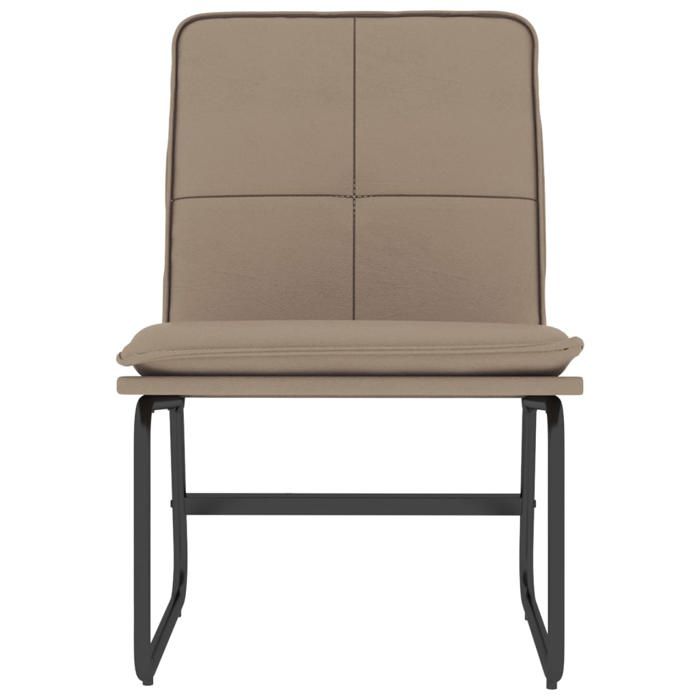 Best2026@Similicuir Fauteuil Relax SHIELDPRO® - Siège maximal: 110 kg - Chaise longue Cappuccino 54x75x76 cm - pour salon8740