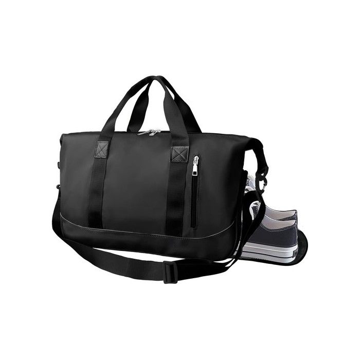 Sac de sport multifonction - Nylon déperlant haute densité - Poignée en tissu - Bandoulière réglable