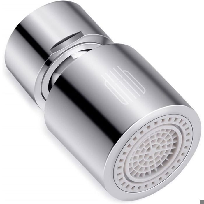 360 Degrés Aérateur de Robinet Filtre économiseur Deau Pivotant Tête de Robinet de Cuisine 2 Modes Réglable Douche Tête Filtre P