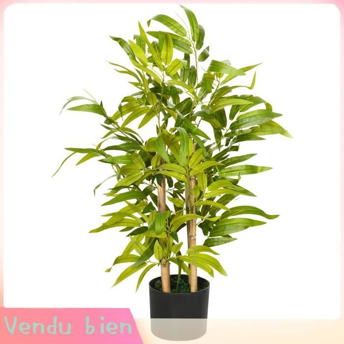 LIA Bambou artificiel 60cm pot inclus