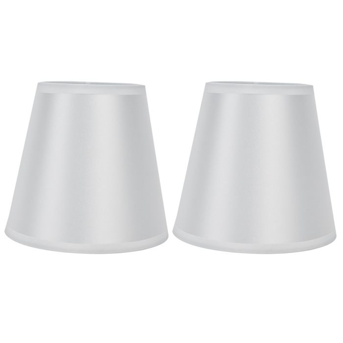 Shipenophy Abat‑jour 2pcs Abat-jour en Tissu Moderne Abat-jour de Lustre Applique à Clipser pour E14 Lampe de Table deco abat-jour Shipenophy Abat‑jour 2pcs Abat-jour en Tissu Moderne Abat-jour de Lustre Applique à Clipser pour E14 Lampe de Table deco abat-jour