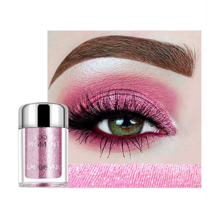 FSSTUD 8 Pcs Pots Cosmétique Vide 10 ML - Poudre, Paillettes, Ombre à Paupières - Transparent