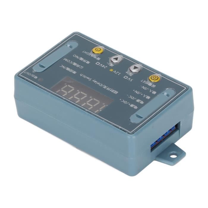 Module Relais à Photorésistance Avec Temporisation Réglable – DC 12V, Délai 1-20s Ou 1-200s – Pour Éclairage Automatique, Détection Lumière