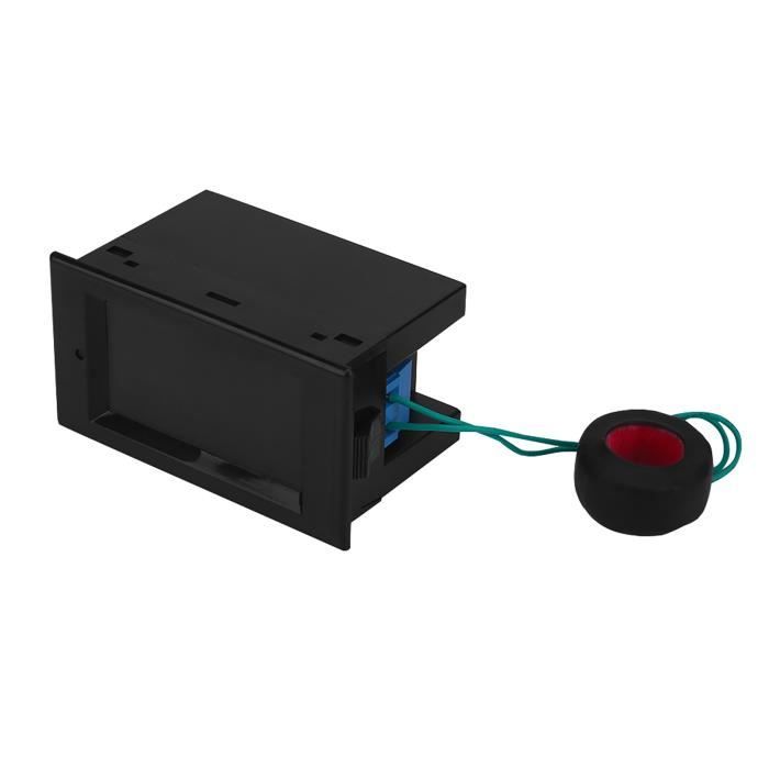 Voltmètre Numérique AC DM55-1 Prise EU 80-300V – Écran LCD Clair – Mesure Précise Énergie Maison