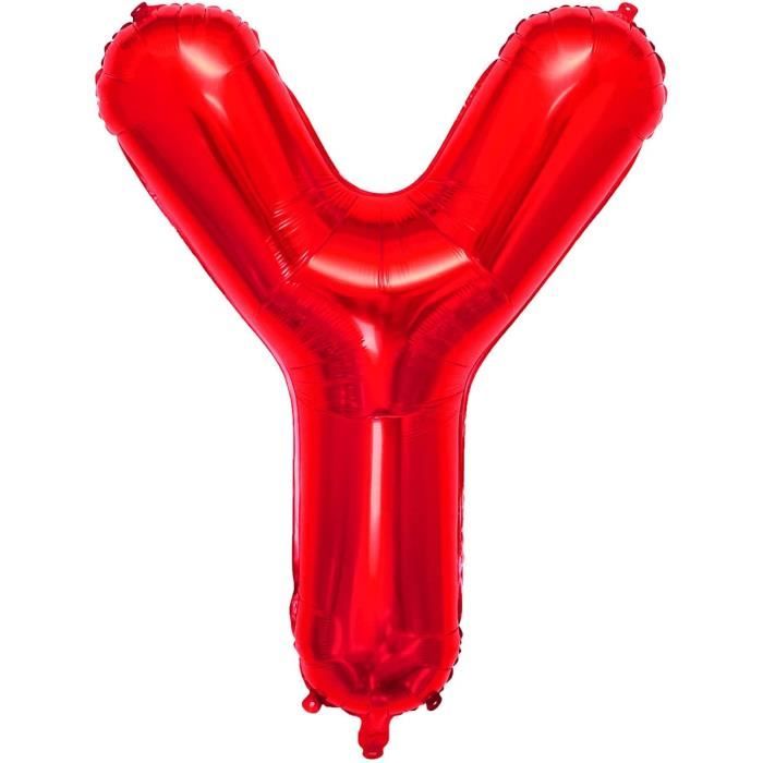 TONIFUL Grand ballon à l'hélium en forme de lettre M dorée de 101