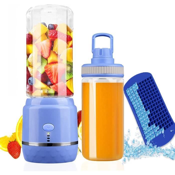 Mixeur Personnel Rechargeable 260ml - Blender Portable 4 Lames Multifonction Pour Smoothies Et Fruits Rose 95016819 Mixeur Personnel Rechargeable 260ml - Blender Portable 4 Lames Multifonction Pour Smoothies Et Fruits Rose 95016819
