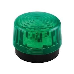 LAMPE GYROPHARE ECLAIRAGE STROBOSCOPE FLASH VERT 12V ø 100mm 10cm A 15 LED