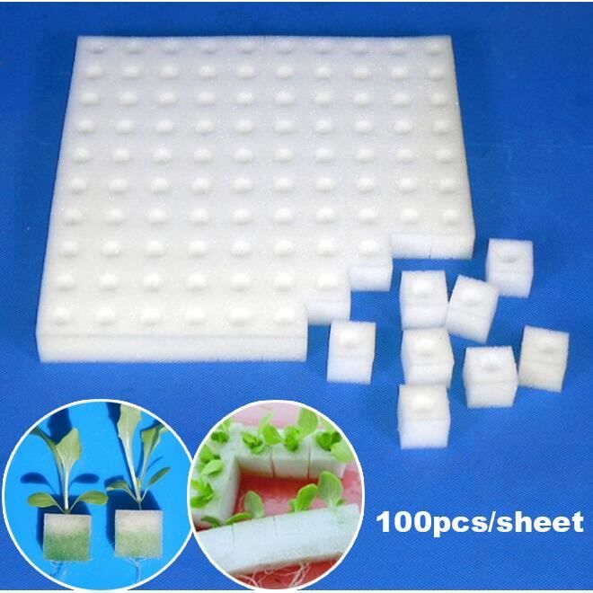 40 Colliers De Clonage EVA Pour Hydroponie - Inserts 8 Rayons Pour Pots Filet 2 Pouces - Support Boutures Réutilisable - 9