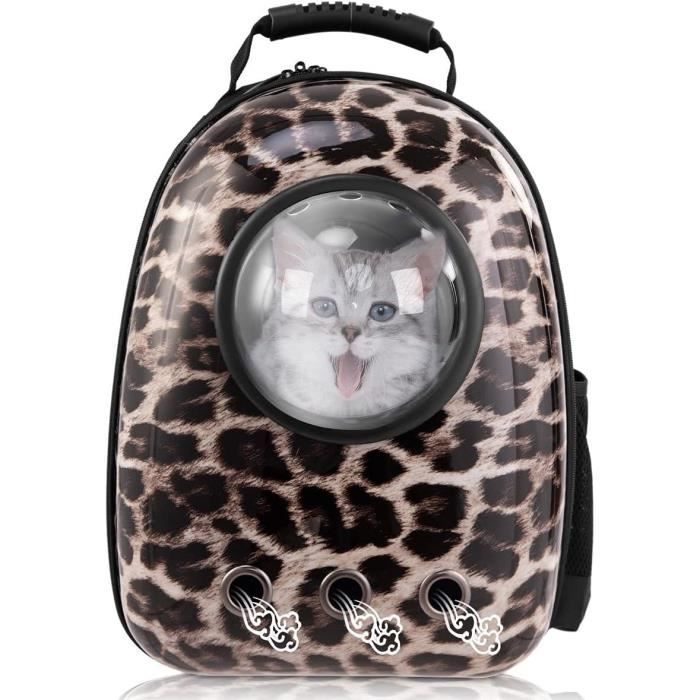 Sac à dos de transport pour chat hublot