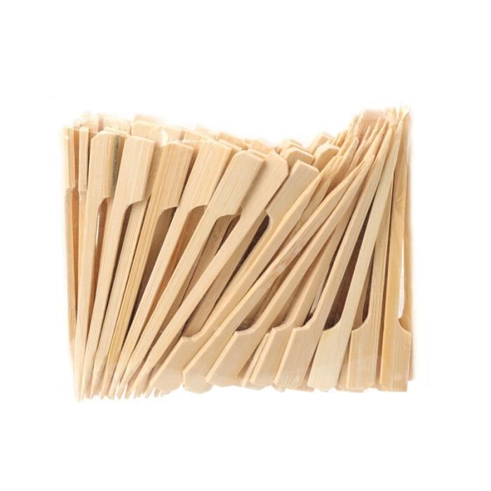 Lot De 75 Couverts Jetables En Bambou - 25 Fourchettes, 25 Couteaux, 25 Cuillères (17 Cm) - Pour Fêtes, Pique-nique, événements écoresponsables - 9