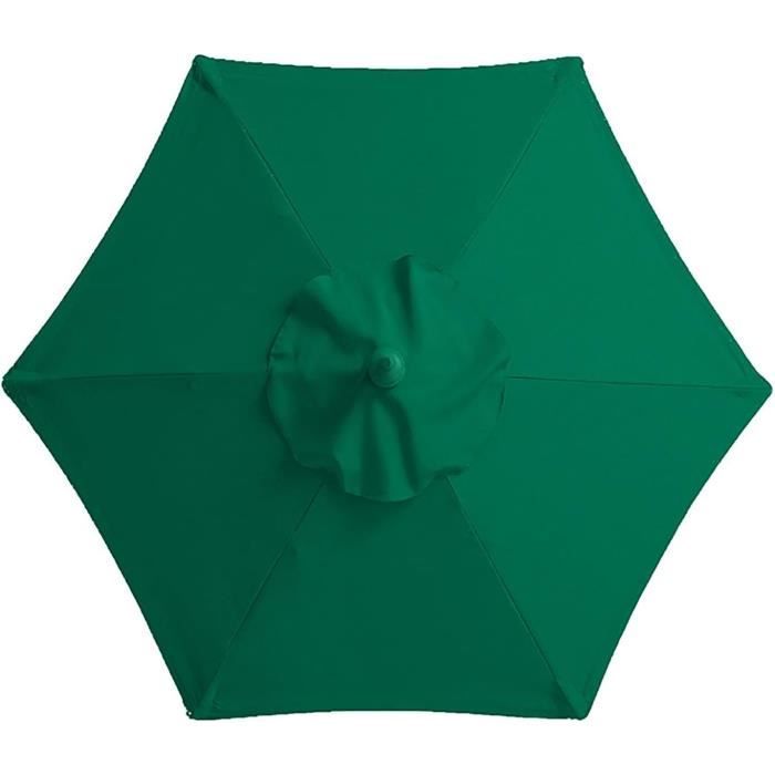 Toile De Rechange Pour Parasol 6/8 Branches – UV50+, Imperméable, En Polyester, Diamètres 200/270/300 Cm !