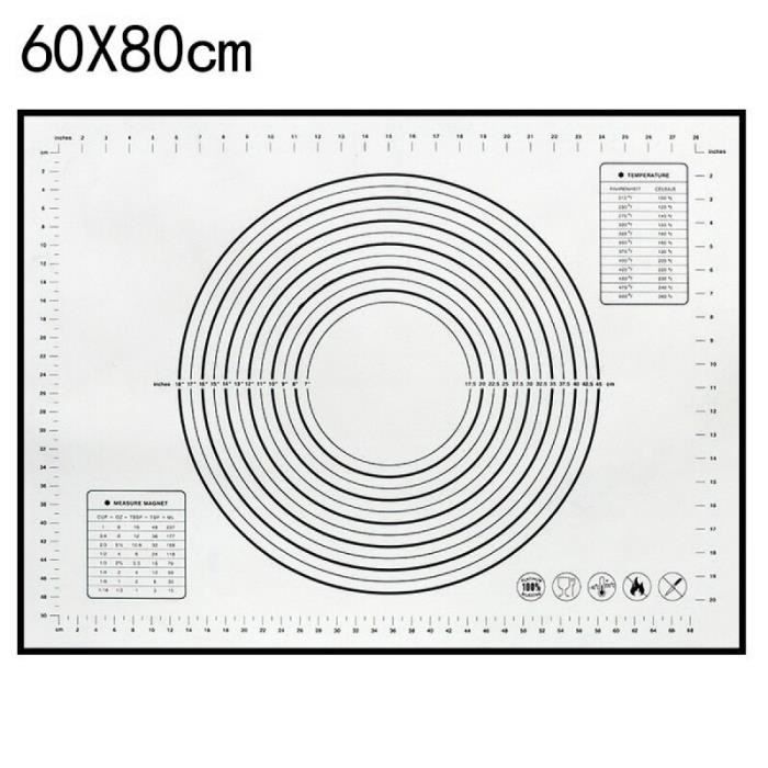 Moule à Pizza Antiadhésif 35,5x35,5 Cm – Plaque De Cuisson En Alliage Aluminium, Pour Four, Gâteaux, Crêpes - 6