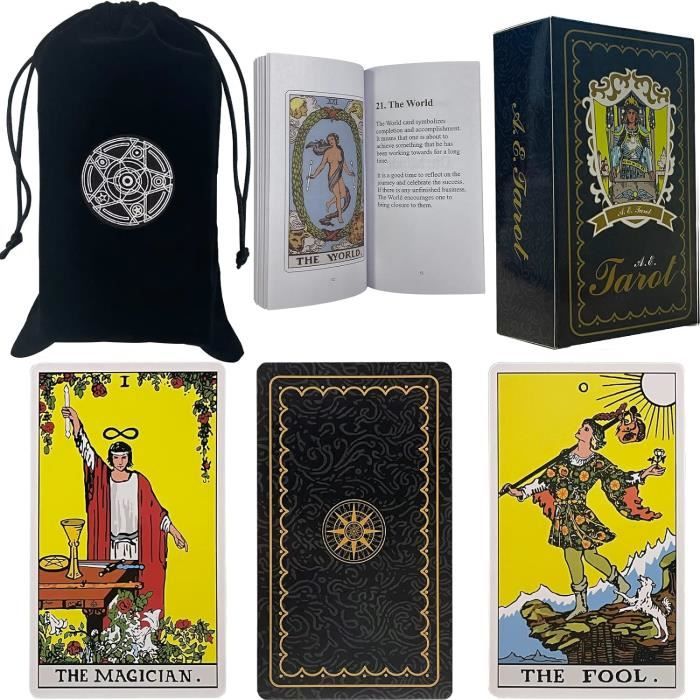 Sac De Rangement Pour Cartes De Tarot, Oracles, Bijoux, Dés
