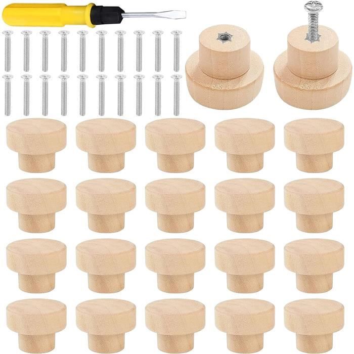 Lot De 40 Boutons Potentiomètres De Remplacement - Diamètre 6 Mm - Pour Tables De Mixage DJ, Amplis, Instruments - Blanc
