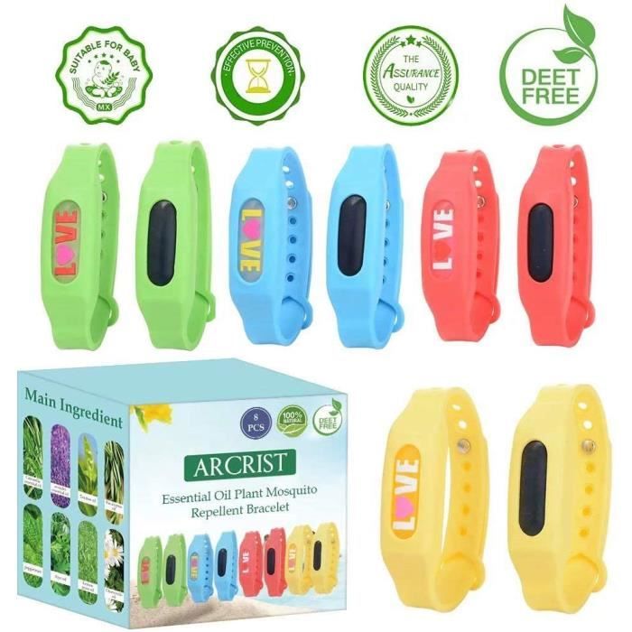 Bracelet Anti Moustique Bracelets Anti Moustiques Deet Fre Bande Anti Moustique Waterproof Pour Bebe Enfants Et Adultes Anti Moust Cdiscount Au Quotidien
