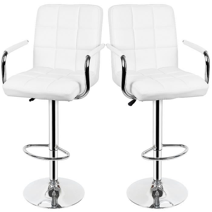 Chaise haute de bar avec accoudoir  Achat / Vente pas cher