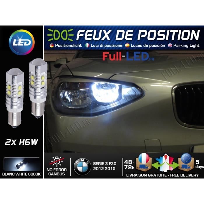 POUR BMW Série 3 F30 Arrière DEL Arrêter de frein Ampoules Queue Ampoules 2011-2018 