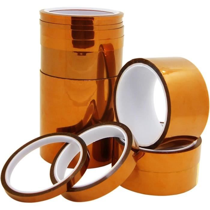 Cikonielf Enveloppe D'échappement 5 M De Ruban Isolant Pour Voiture