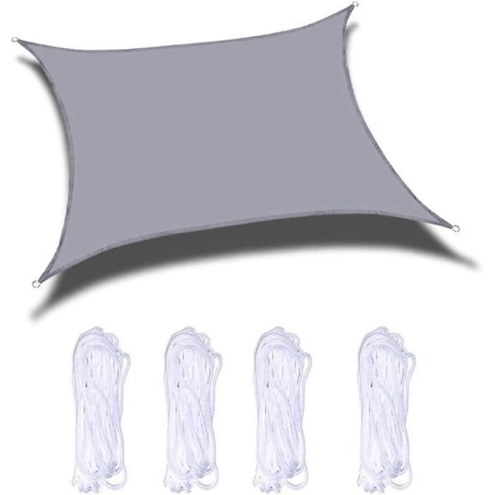 2 X 2 M Voile D'ombrage UV - 2x2m Carré Protection Solaire Toile De