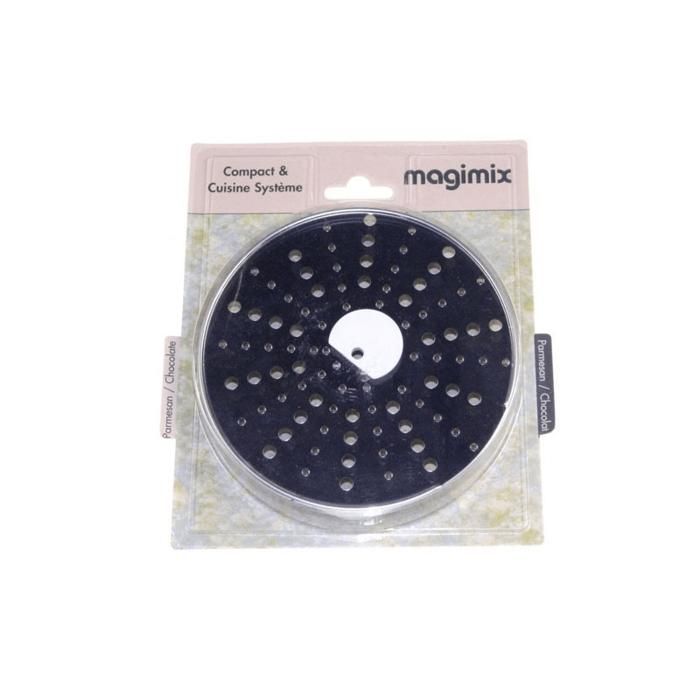 Magimix Disque Parmesan - 17372 - Gris - Conçu pour Robot Ménager - Accessoire Hachoir