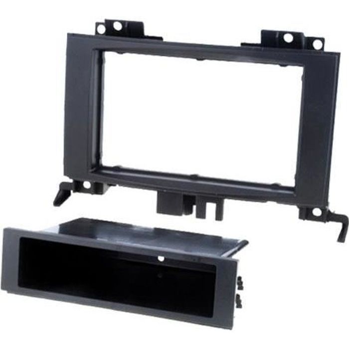 Facade autoradio 2Din Mercedes Sprinter W906 ap06 / VW Crafter ap06 avec vide-poche