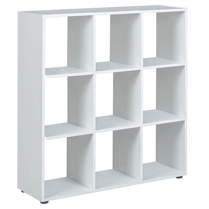 TEO - Meuble de Rangement Etagère 9 Compartiments TEO - Meuble de Rangement Etagère 9 Compartiments
