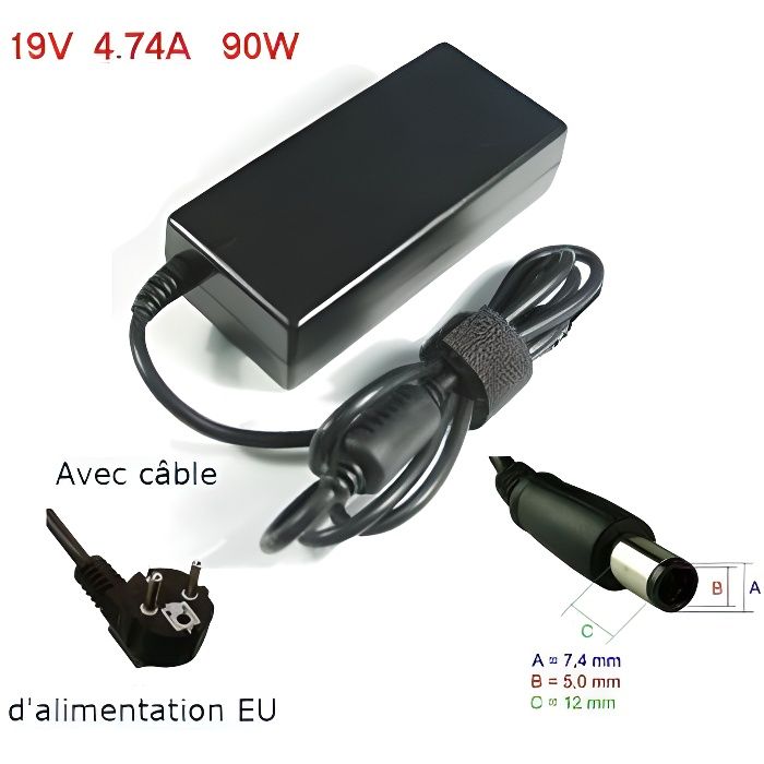 Le chargeur adapté à mon téléphone