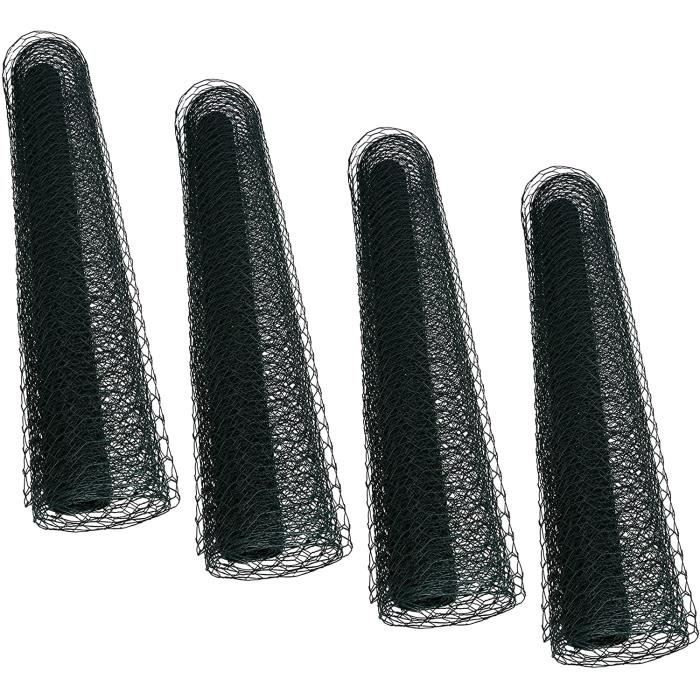 AB Tools Rete Metallica Da Giardino Zincata E Rivestita In PVC, 40 M X 0,9 M X 25 Mm (Maglia Esagonale, Colore Verde) - 3