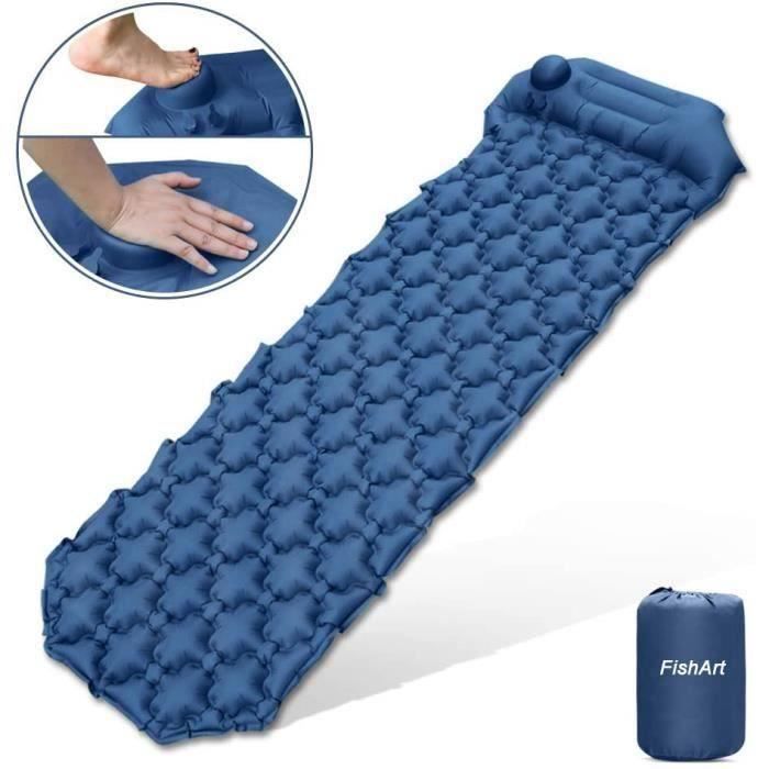 Exqline Gonflable Tapis Camping Imperméable Sleeping Mat Ultralight Tapis Camping...