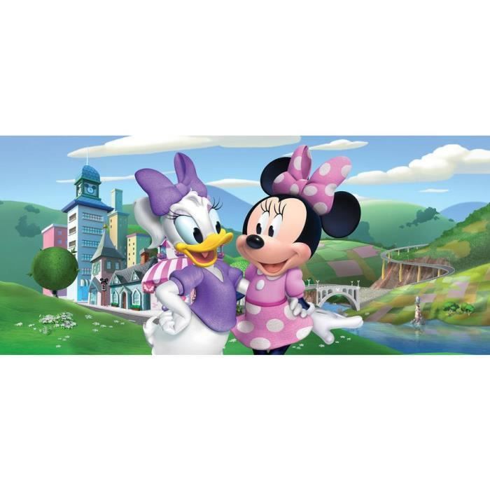 Poster horizontal Minnie et Daisy Disney - Coloris