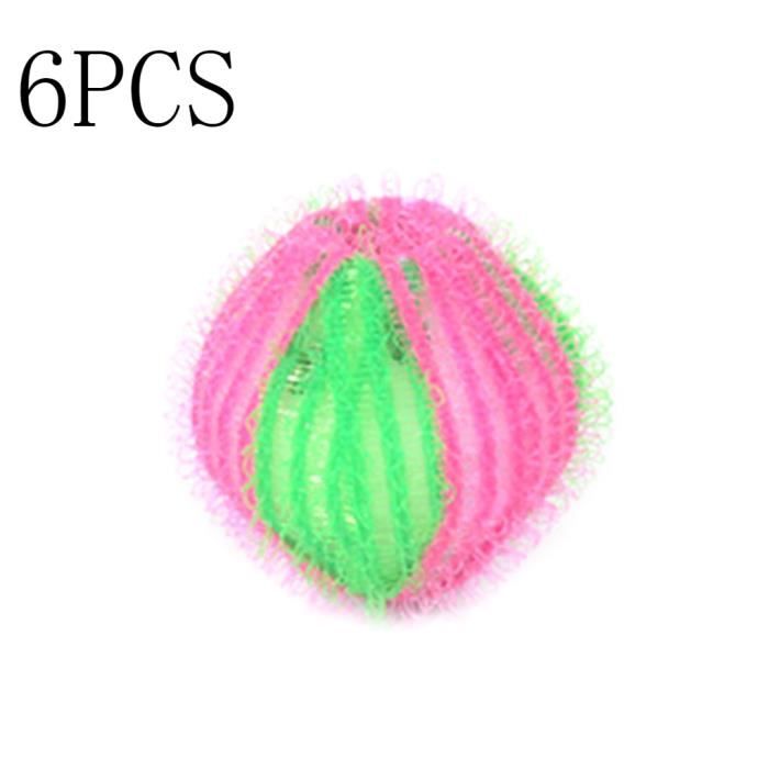 Accessoire lave linge,Boule magique pour lavage des cheveux,6 pièces — free download