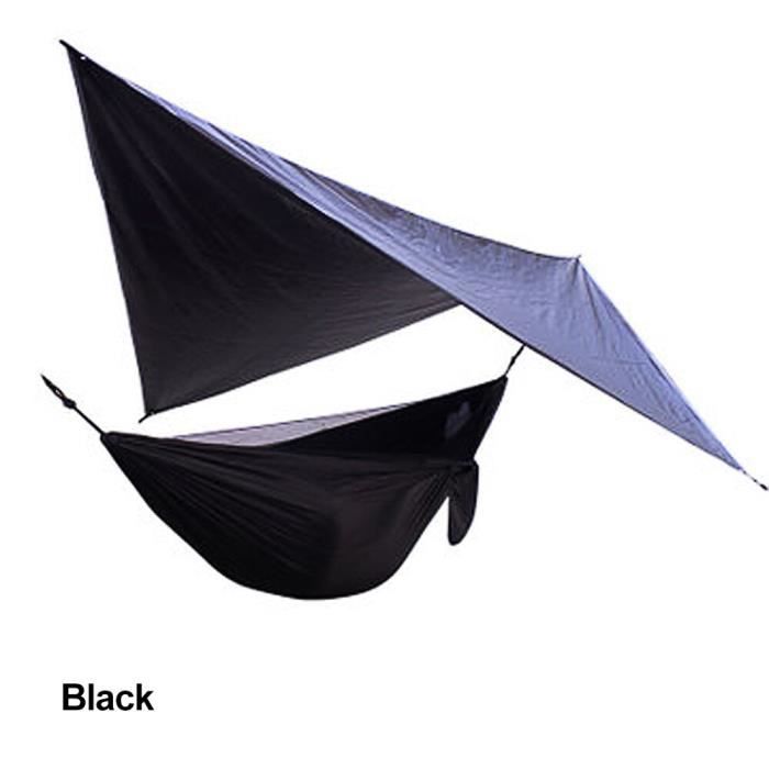 OuterEQ Hamacs de Camping Portable en Nylon léger (Marron/Violet, 295 OuterEQ Hamacs de Camping Portable en Nylon léger (Marron/Violet, 295