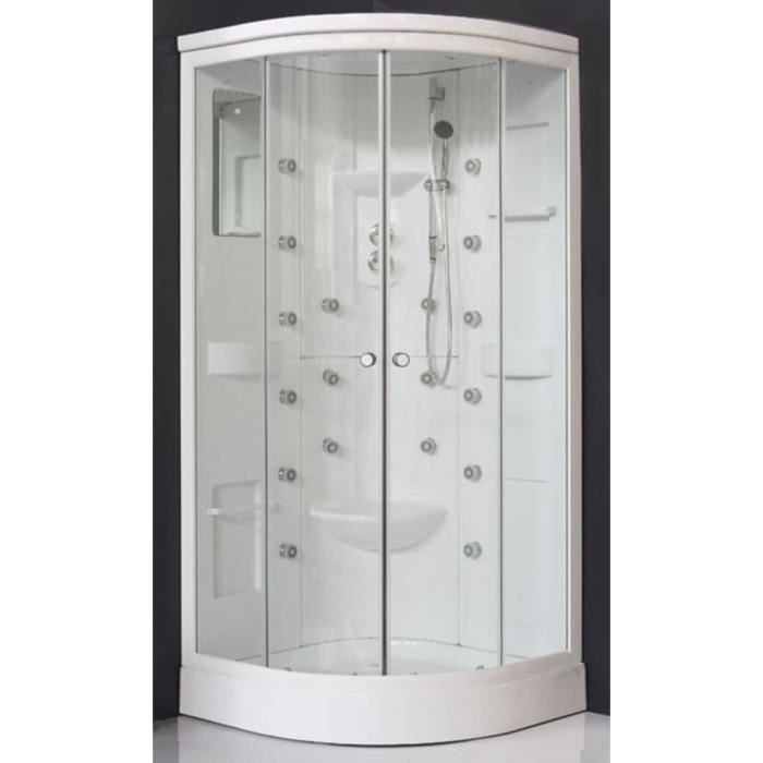 Cabine De Douche Hydromassante 90x90