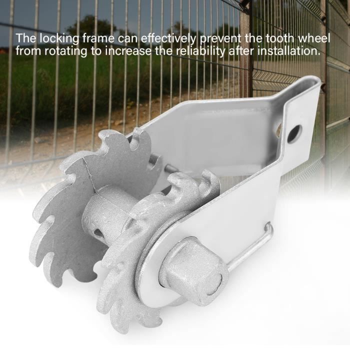 Fuuner Crépine De Clôture électrique Avec Fil D'acier, 30,5 M Fil