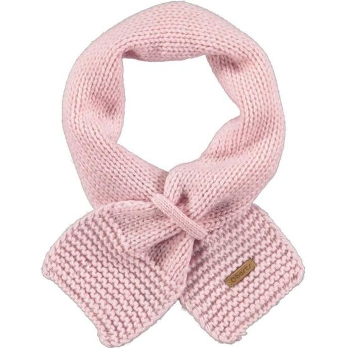 Barts Echarpe Naissance En Maille Rose Tendre Bebe Fille Du 3 Au 18 Mois Barts Cdiscount Pret A Porter