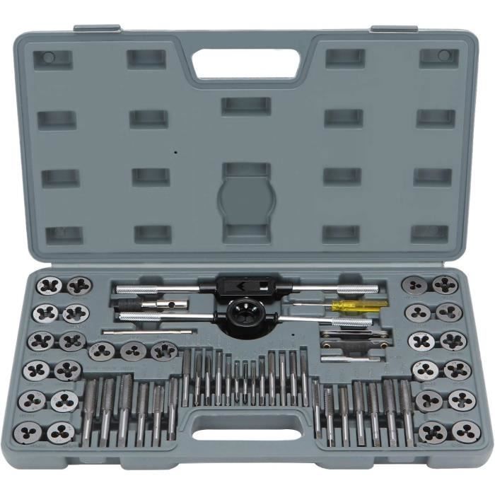 KIT TARAUD & FILIÈRES 12PCS SAE/MET IRWIN main image 1