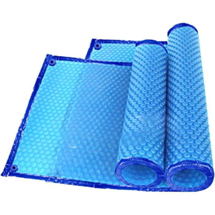 Coussin Gonflable Pour Piscine Hors-sol - Oreiller Hiver 105x10 Cm - Avec œillets Renforcés Pour Fixation - Bleu - 2