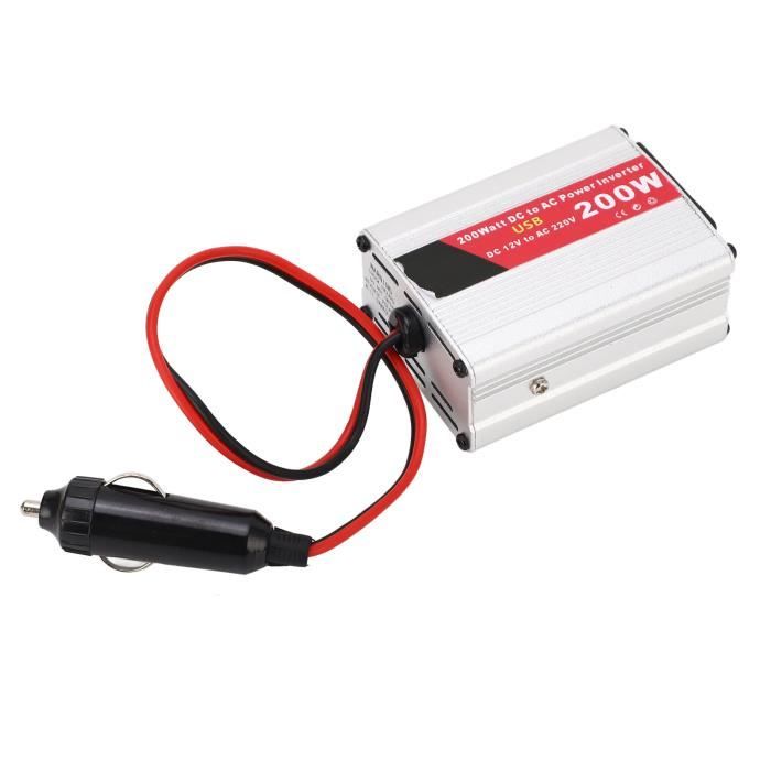Onduleur Voiture 150W/300W BYGD - Convertisseur 12V Vers 230V Avec Ports USB | Charge Rapide Allume-Cigare