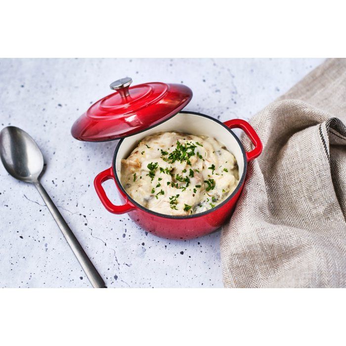 Tajine - COSY & TRENDY - Fontestic 285 cm - Fonte - Rouge - Tous feux