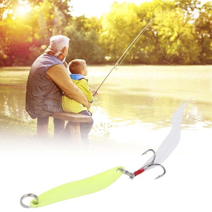 Leurre Métal Lumineux Milepet 12g - Boîte De Rangement, Couleur Réaliste - Pêche En Eau Douce/Mer