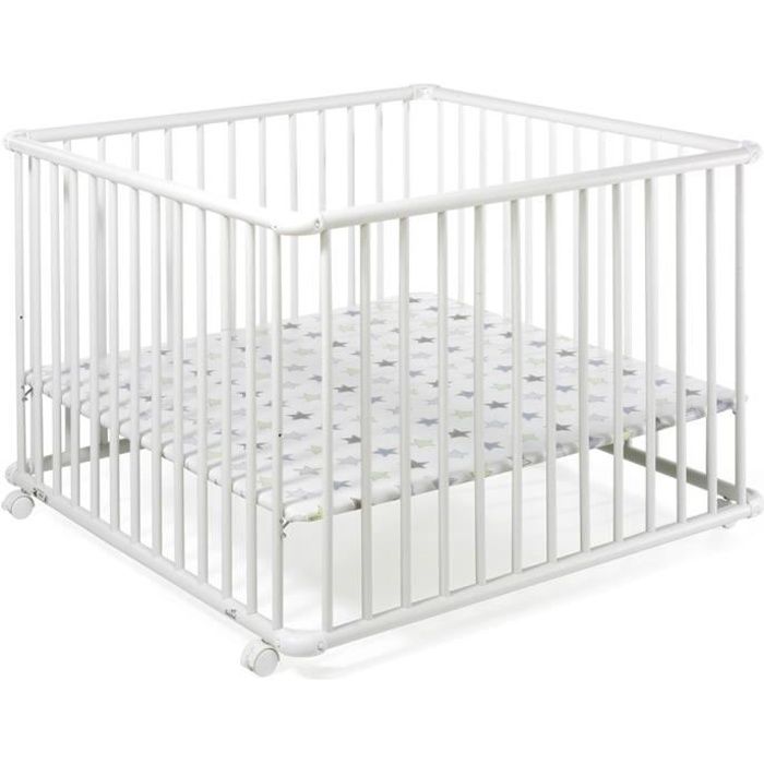 Geuther Parc Belami Plus En Hetre Massif Blanc 97 X 97 Cm Etoiles Cdiscount Puericulture Eveil Bebe