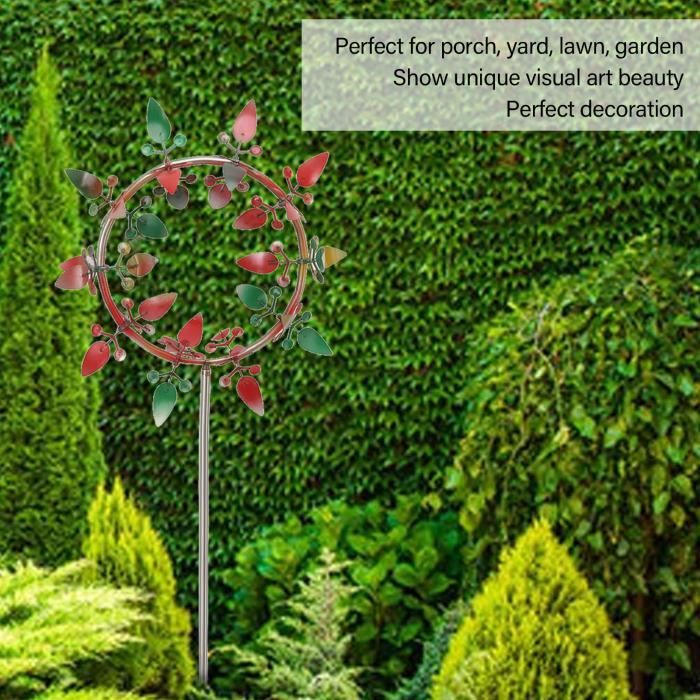Pales De Remplacement Pour Moulin à Vent De Jardin - Plastique Noir 21x21 Cm - Accessoire Décoration - 6