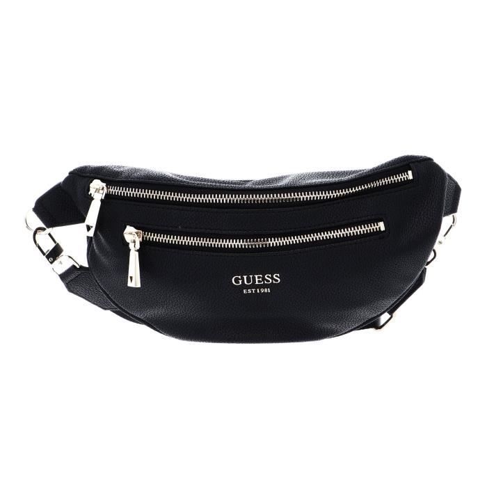 GUESS Banane Gris Anthracite Noir - Cdiscount Bagagerie - Maroquinerie