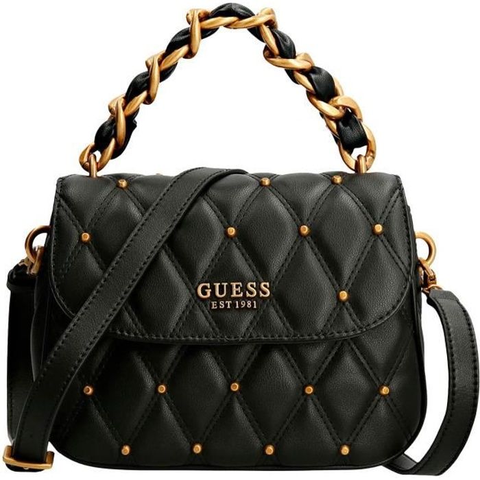 GUESS Sac à épaule bandoulière rose pour femme - Eco Brenton Flap