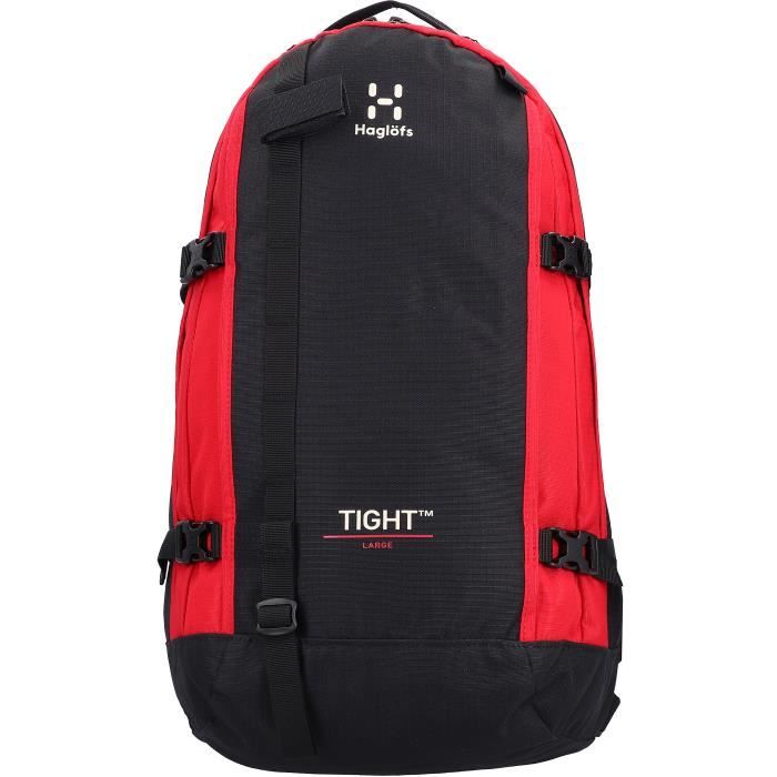 haglöfs tight large sac à dos 53 cm true black/scarlet red