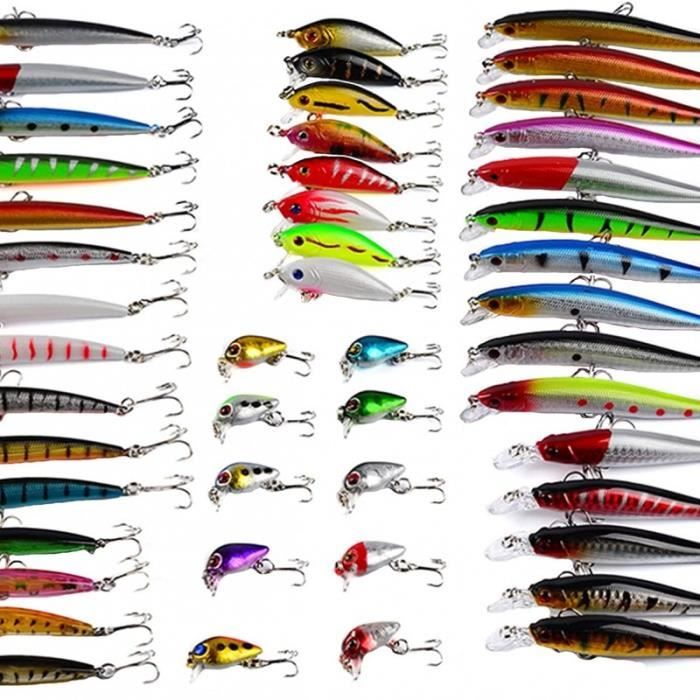 Set De 5 Leurres De Pêche Bioniques Multi-articulés 13,5 Cm – HYran – Pour Brochet, Bar, Truite