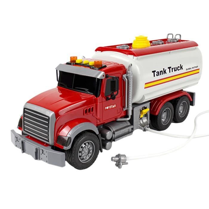 Cadeau De Camion De Pompier En Plastique Pour Enfants Enfants Tout Petits Garcons Et Filles Anniversaire Camion De Reservoir Cdiscount Jeux Jouets