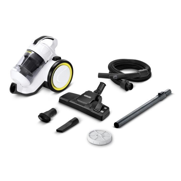 NEW KARCHER VC 3 - Aspirateur traineau sans sac multicyclonique - 700 W - Filtre HEPA 13 - silencieu